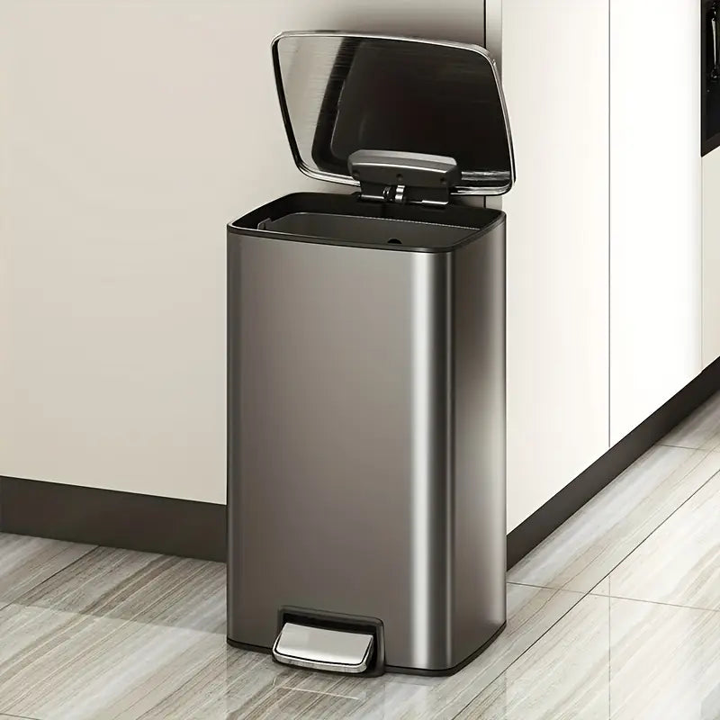 Premium Stainless Steel Trash Can