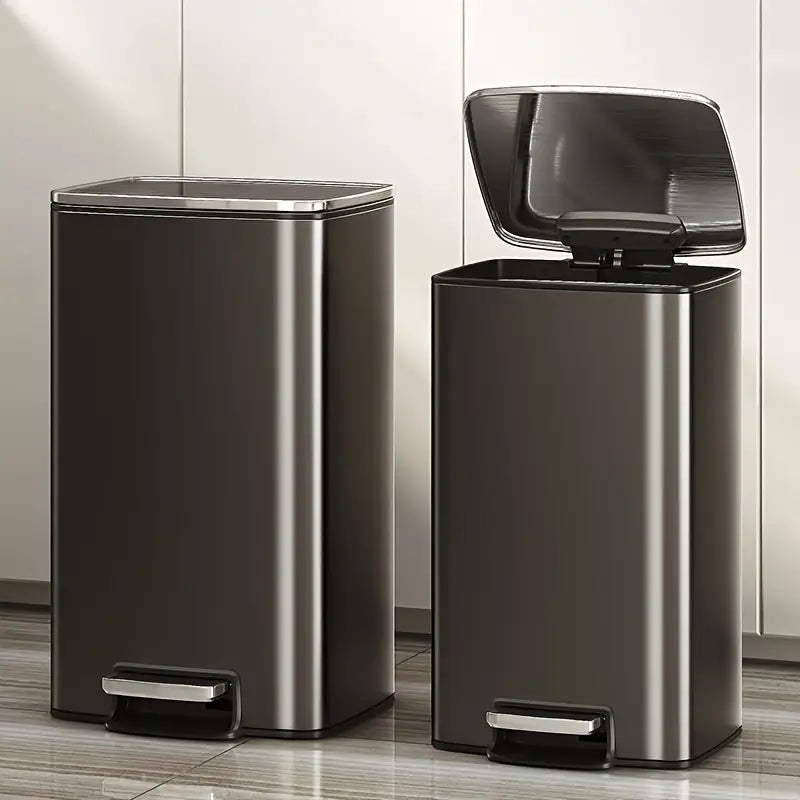 Premium Stainless Steel Trash Can