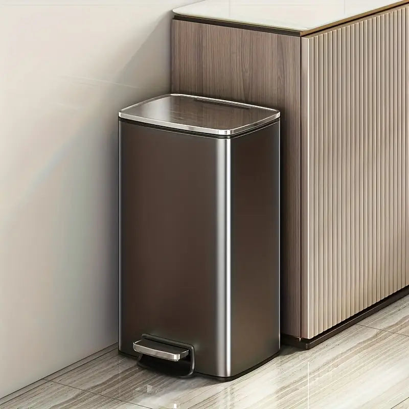Premium Stainless Steel Trash Can